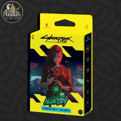 *PRE ORDER* Cyberpunk TCG The Heist Starter Deck