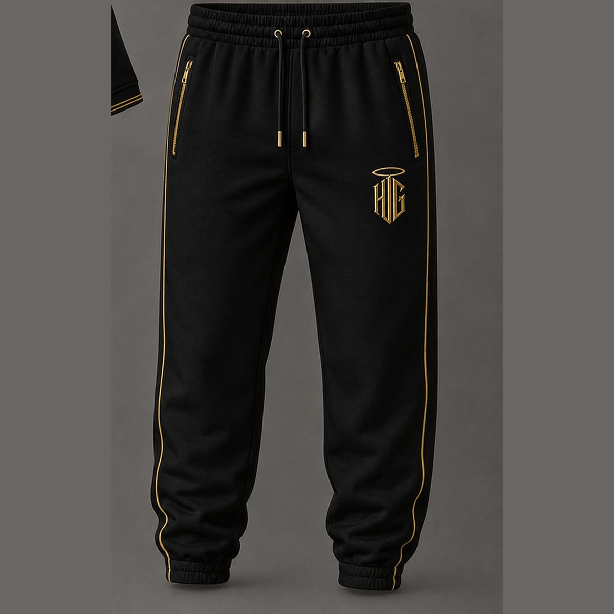 HJG Tracksuit Pants Black