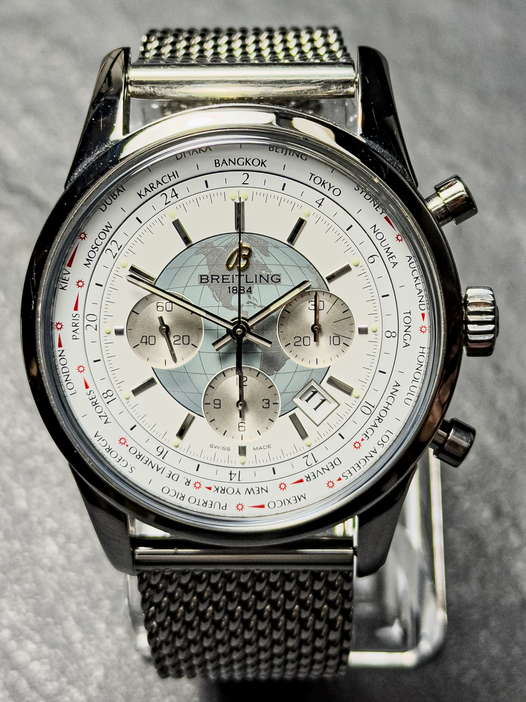 Breitling | Transocean Chronograph Unitime | Ref. AB0510U0.A732.152A
