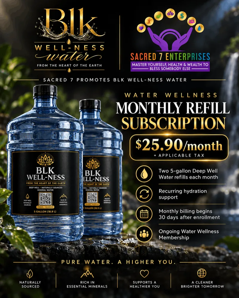 BLK WELL-NESS Water Wellness Membership