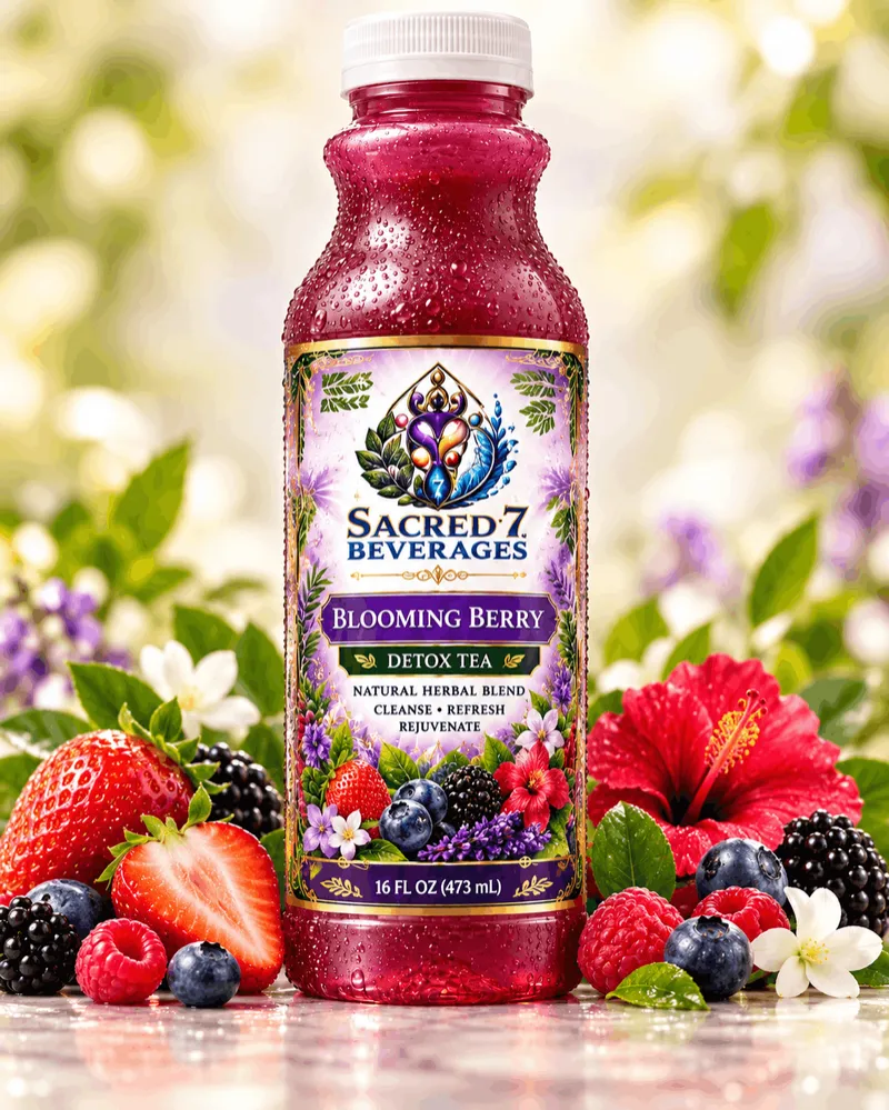 Sacred 7 Detox Tea — 3 × 16 oz / 1-Week Supply