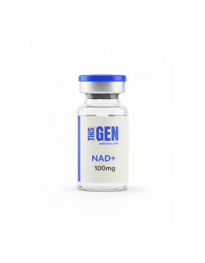NAD+ 100mg (3mL) - Lyophilized