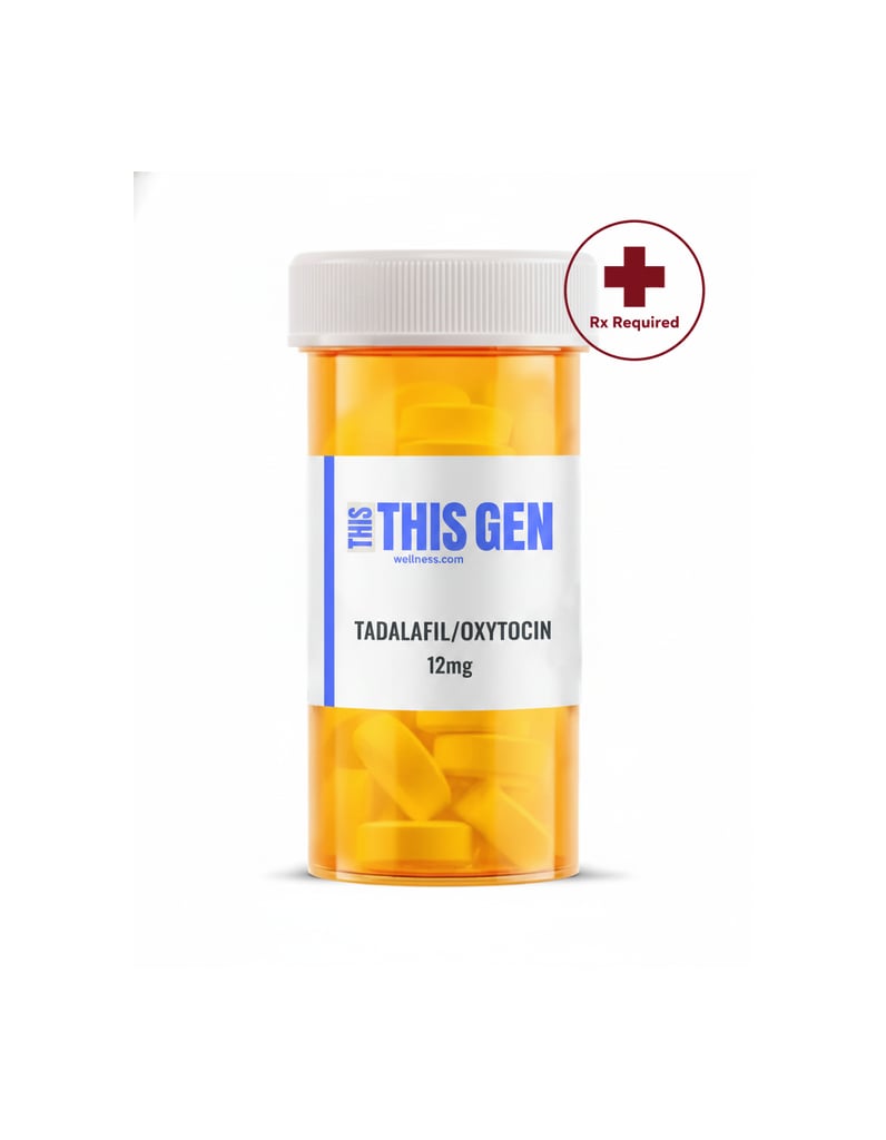 Tadalafil/Oxytocin 12mg/100 IU ODT - 30 Count