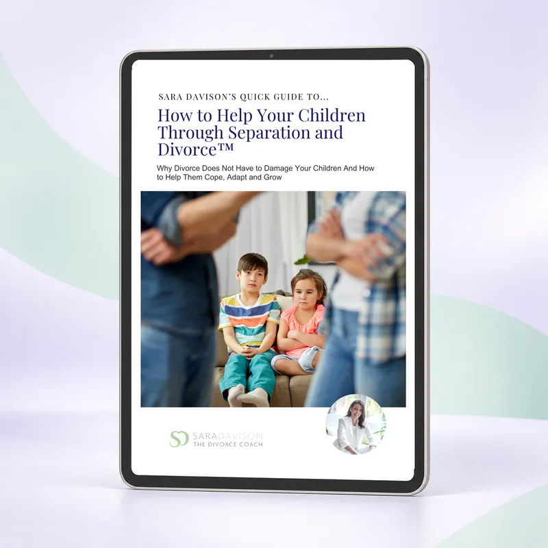 How to Help Your Children Through Separation & Divorce