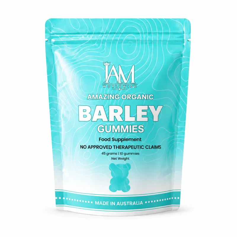 Amazing Organic Barley Gummies Pouch