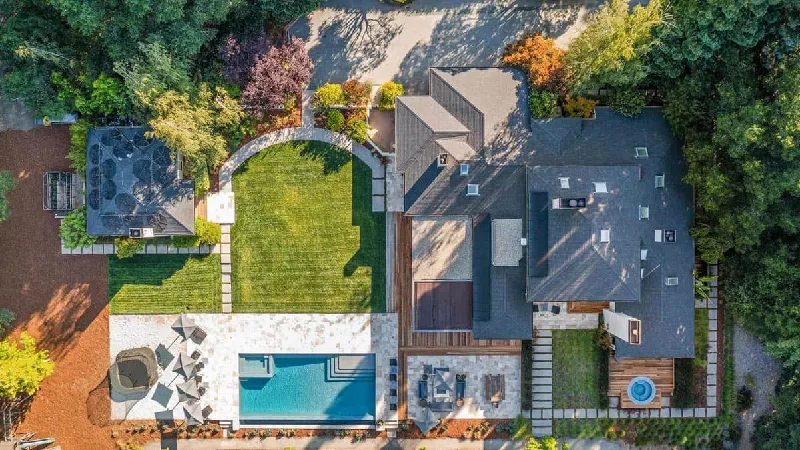 Drone Video with Virtual Staging