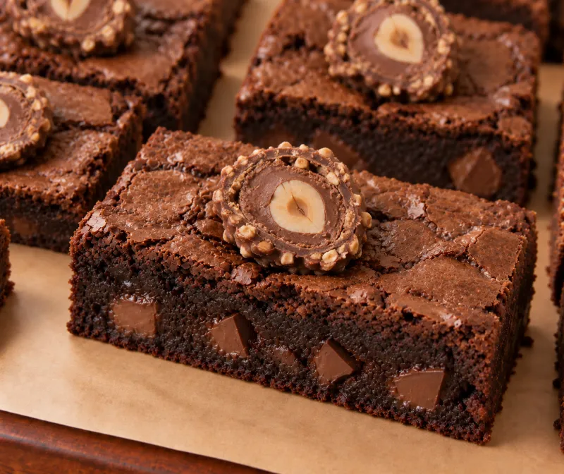 Ferrero Rocher Brownie