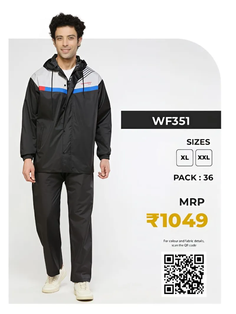 Stripe Zeel Raincoat
