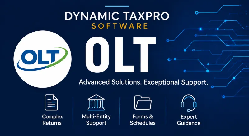 Dynamic TaxPro OLT Tax Software