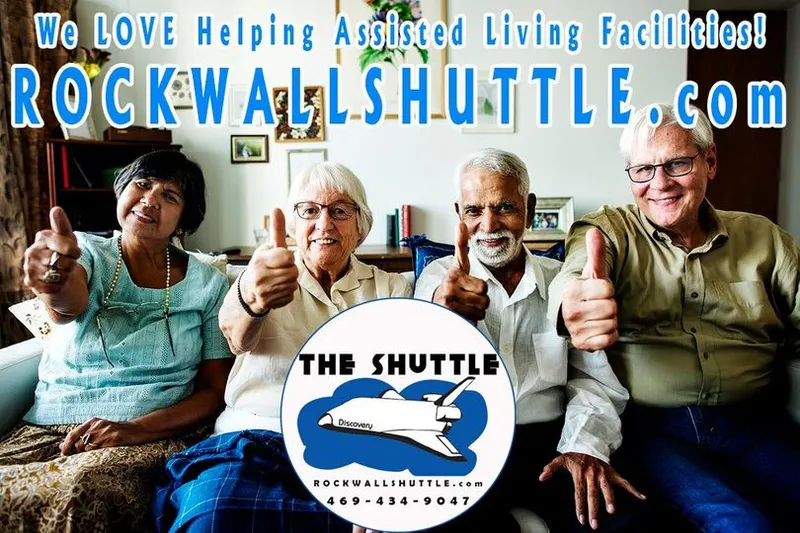 Senior passenger from an assisted living community with The Shuttle