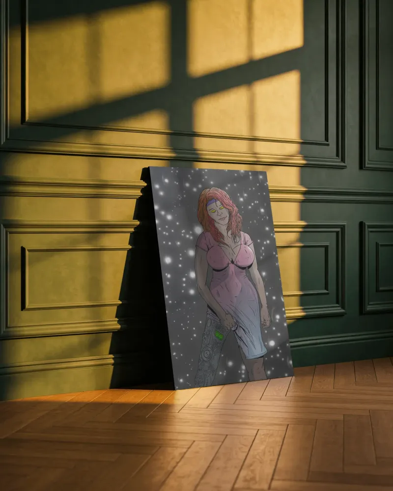 Electric Strawberry - Canvas