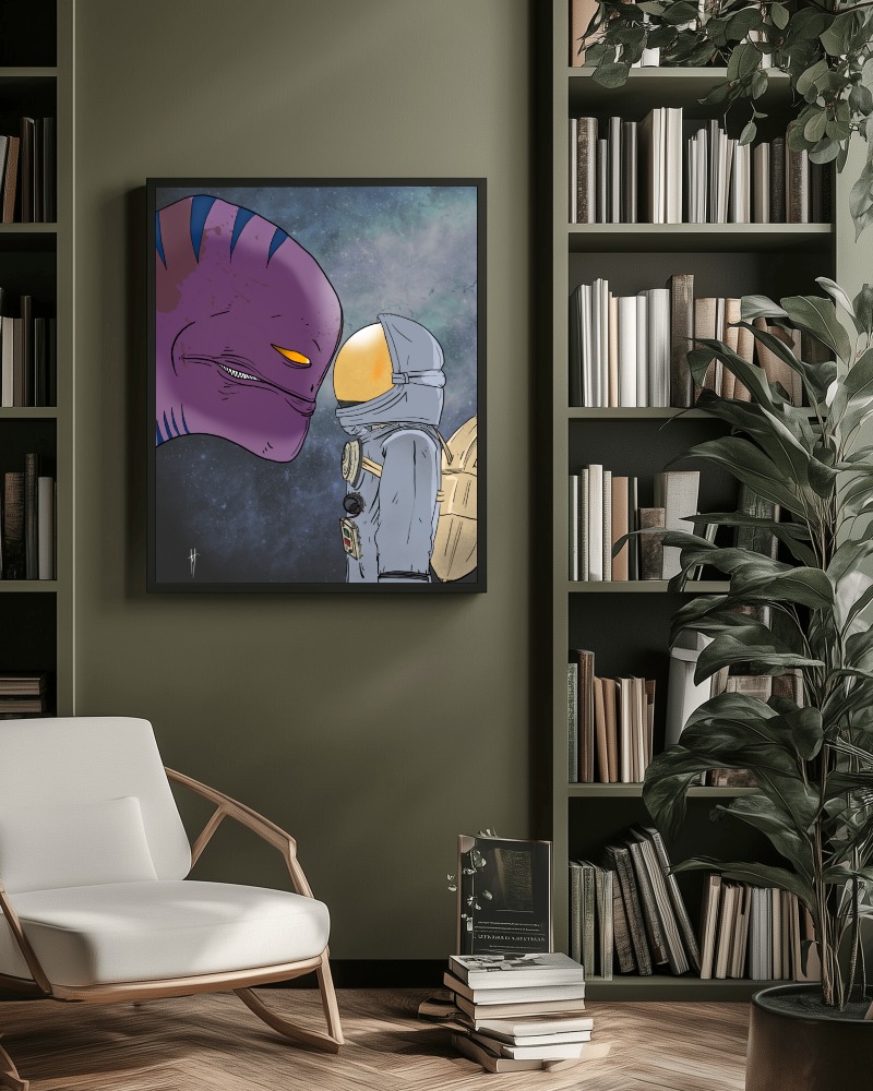 An Unscheduled Meeting with Bob - Canvas
