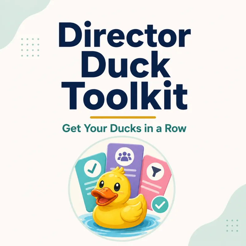 Director Duck Toolkit | Downloadable Resource