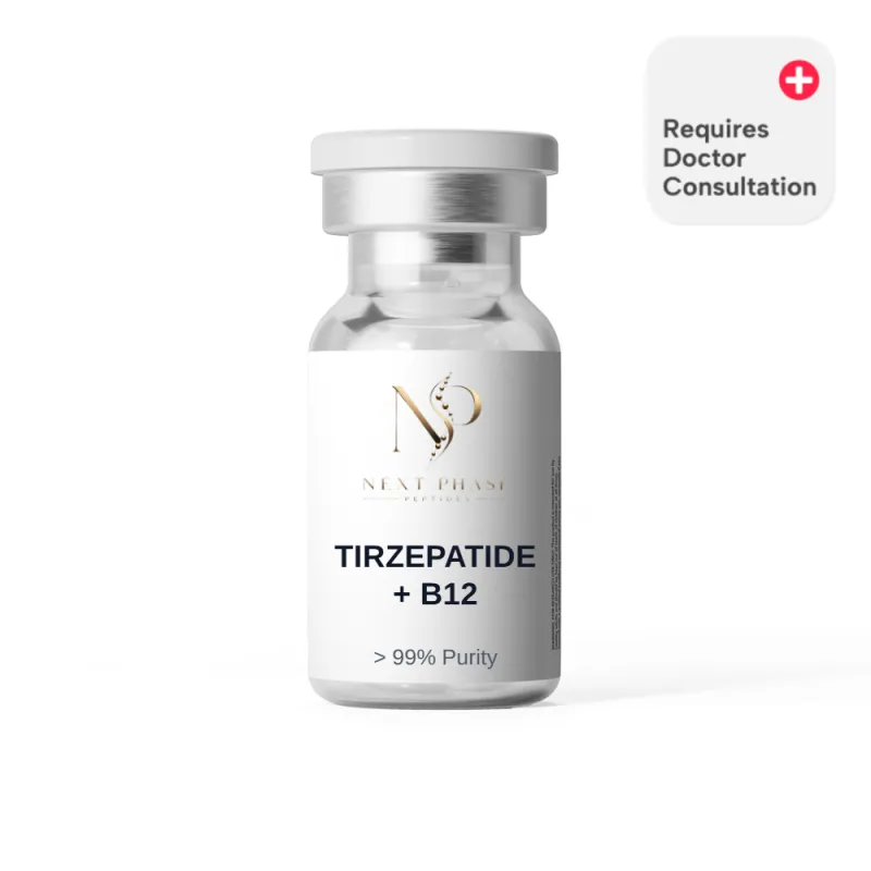 Tirzepatide + B12 (34mg/2mg, 2mL) 17 mg / 1 mg per mL
