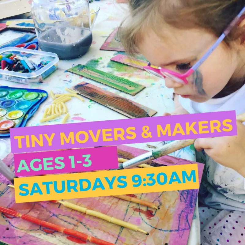 April 18th- Tiny Movers & Makers (Ages 1-3)