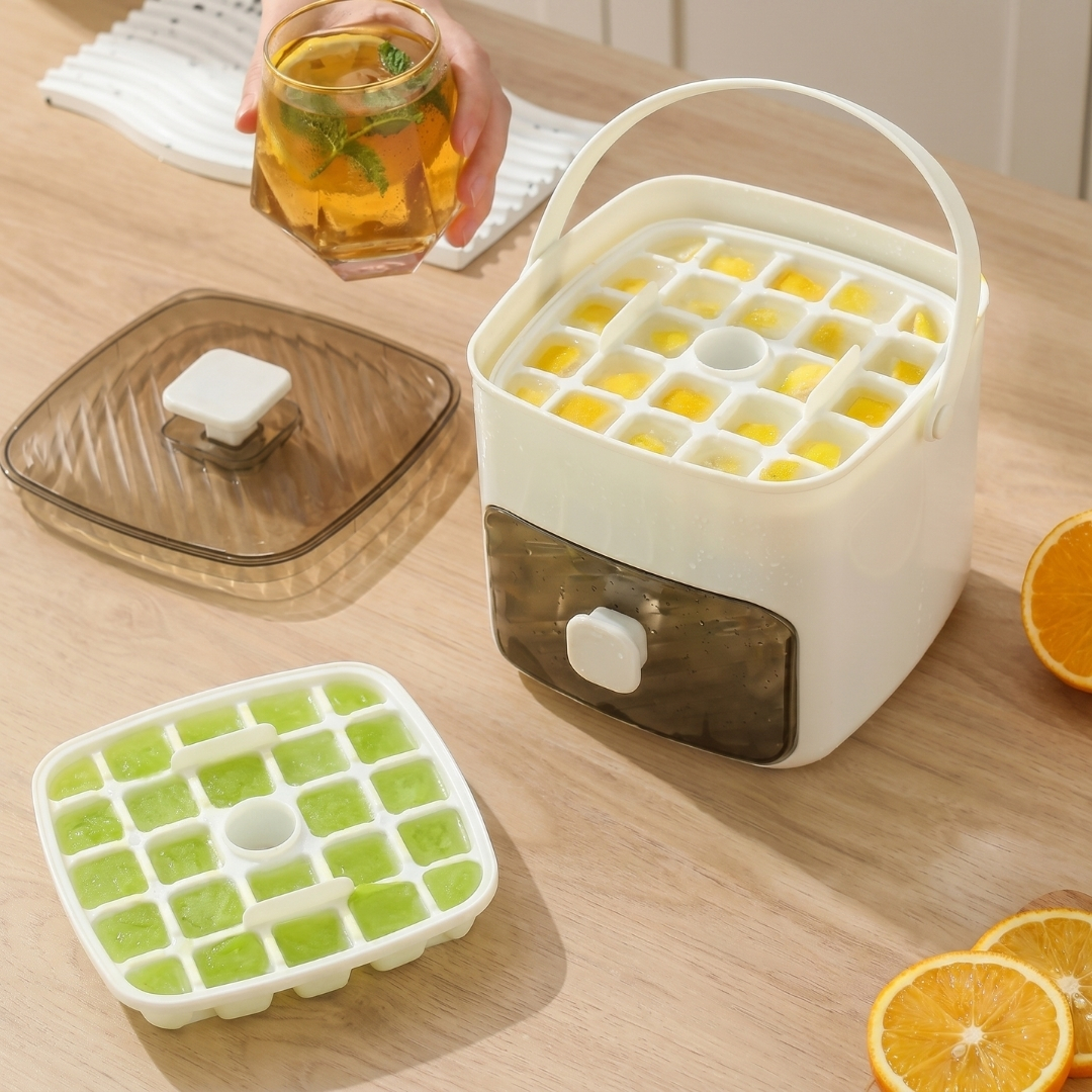 Bandeja para cubos de hielo tipo cajón