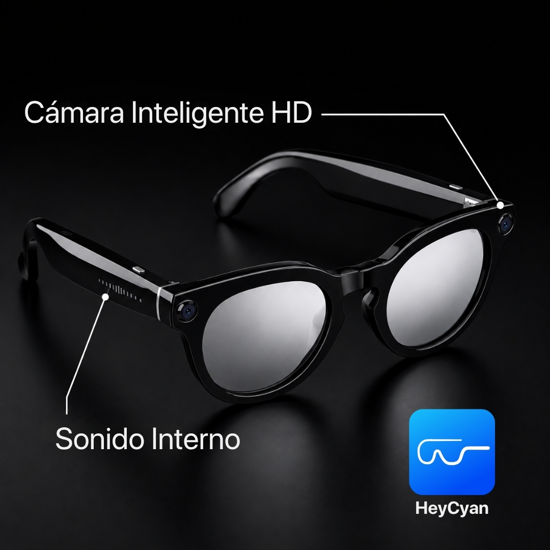 Anteojos inteligentes con cámara