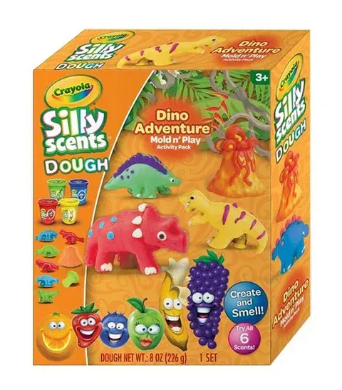 CRAYOLA SILLY SCENTS DINOSAUR MEDIUM SET