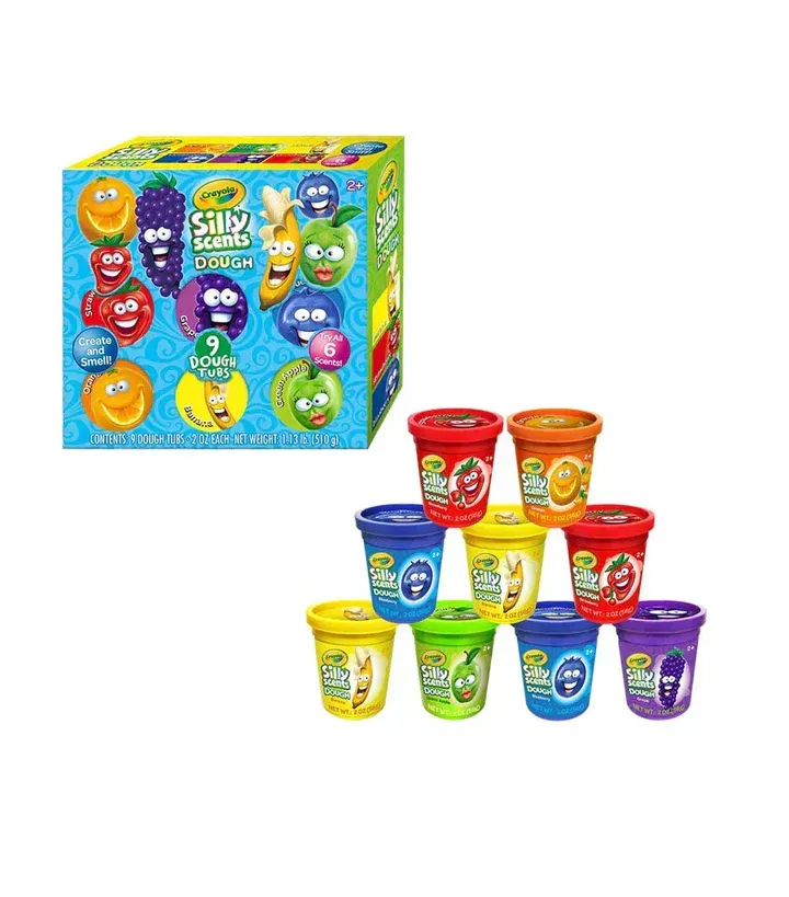 CRAYOLA SILLY SCENTS 9 X 2OZ DOUG