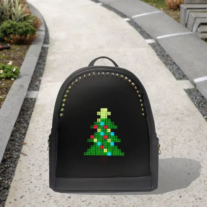 MOCHILA CON PANTALLA LED