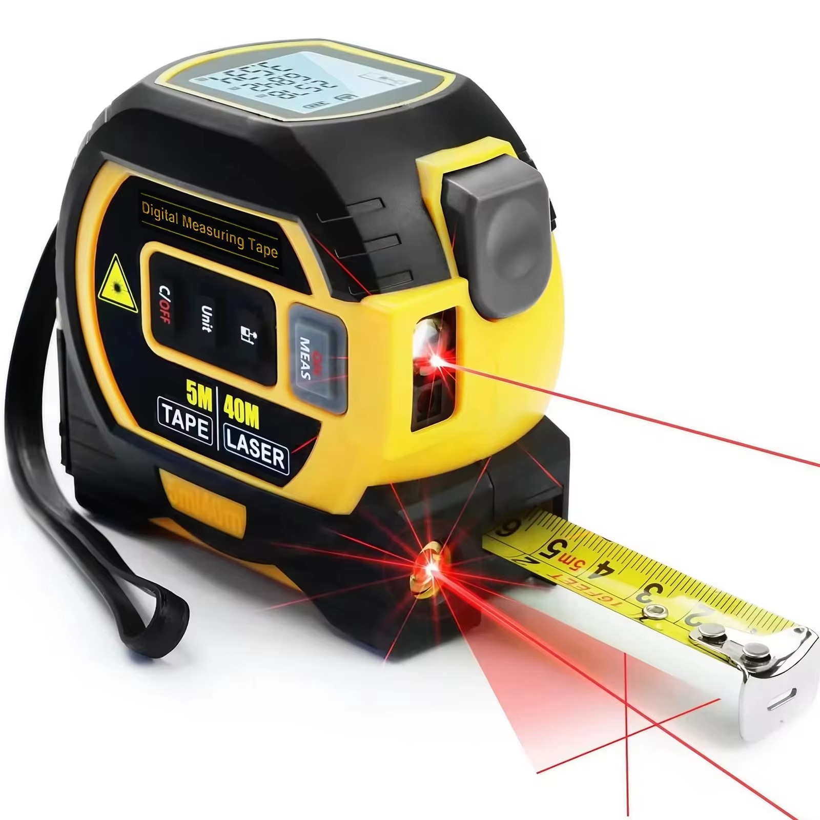 CINTA METRICA CON LASER