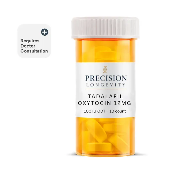 Tadalafil/Oxytocin 12mg/100 IU ODT - 10 Count