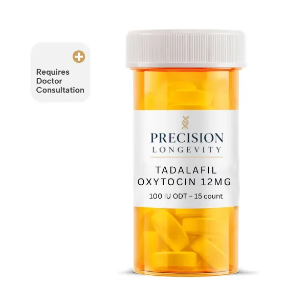 Tadalafil/Oxytocin 12mg/100 IU ODT - 15 Count
