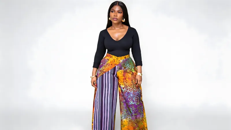 Single Printed Pants