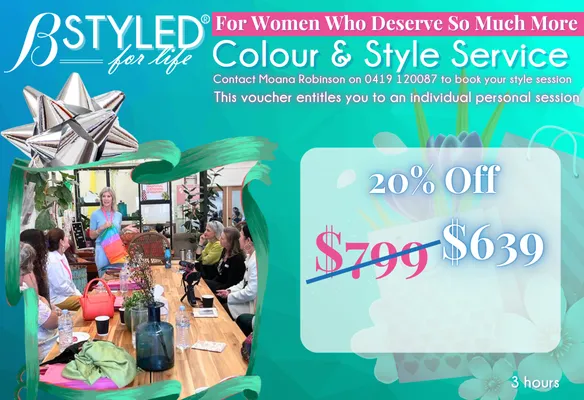 Colour and Style Service | 20% Off for Women Who Deserve So Much More