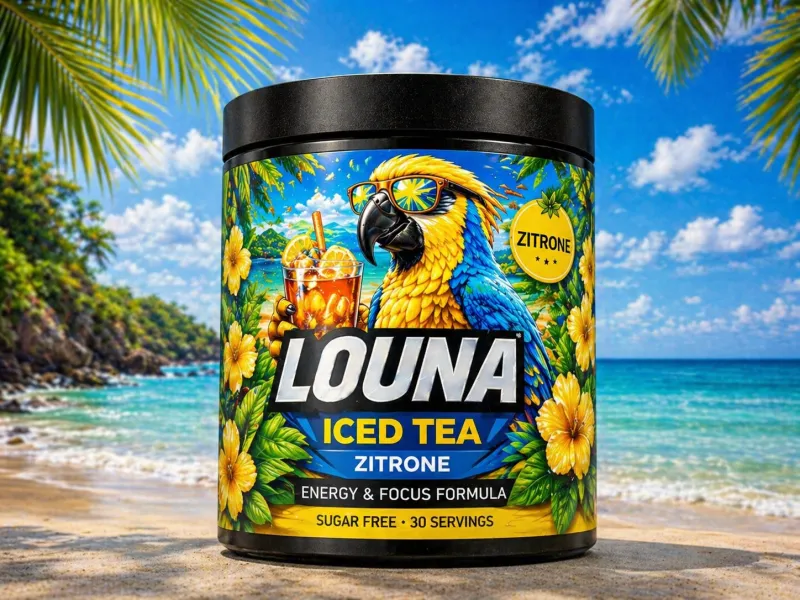 Iced Tea Zitrone