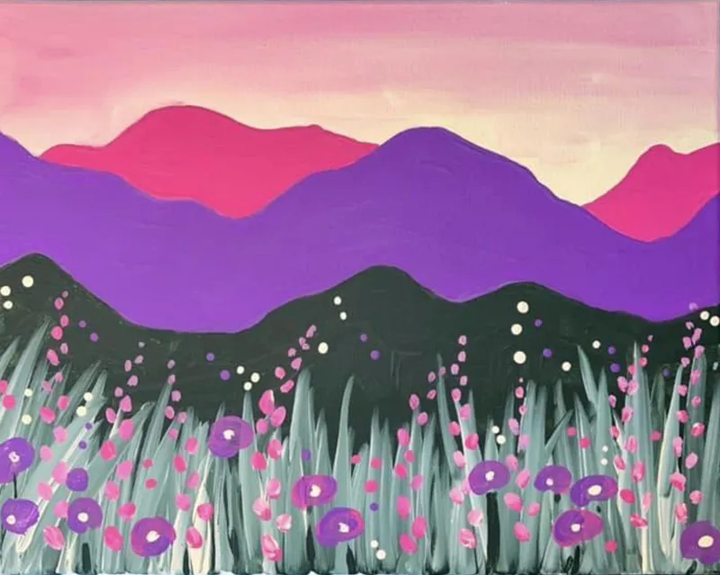 Mountains and Flowers (2)