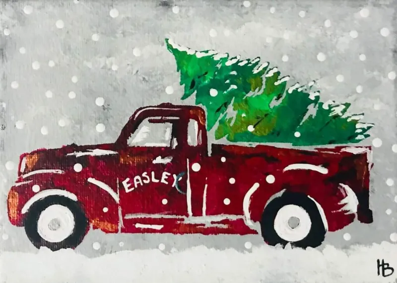 Truck and Tree
