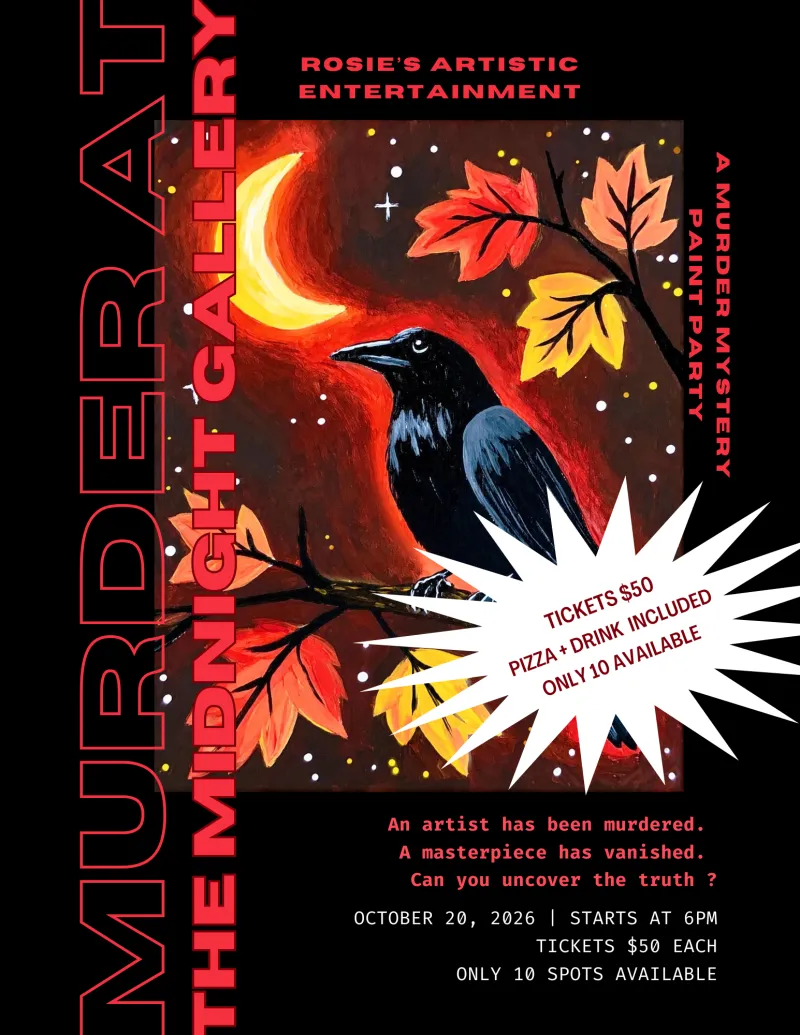 10.20.26 Murder Mystery Paint Party at Market 27