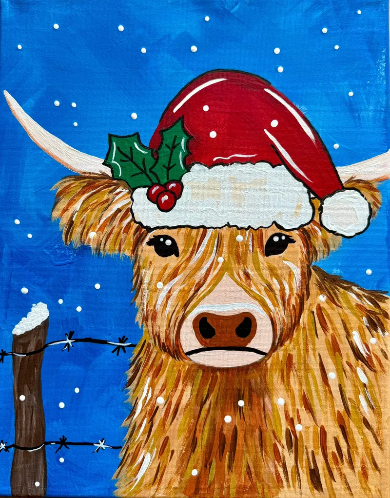 Honey the Highlander - Santa