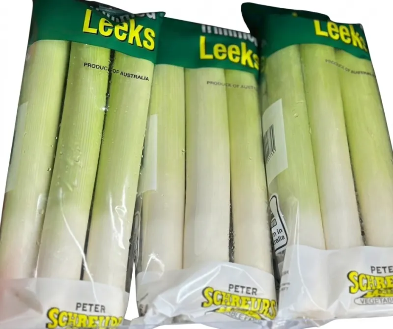 Fresh Australian Leek Trimmed (Pack) 