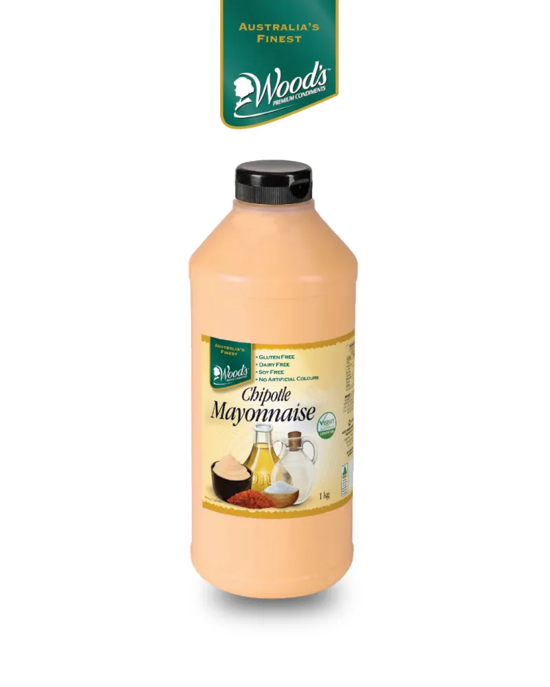 Wood's Chipotle Mayonnaise Sauce 1L