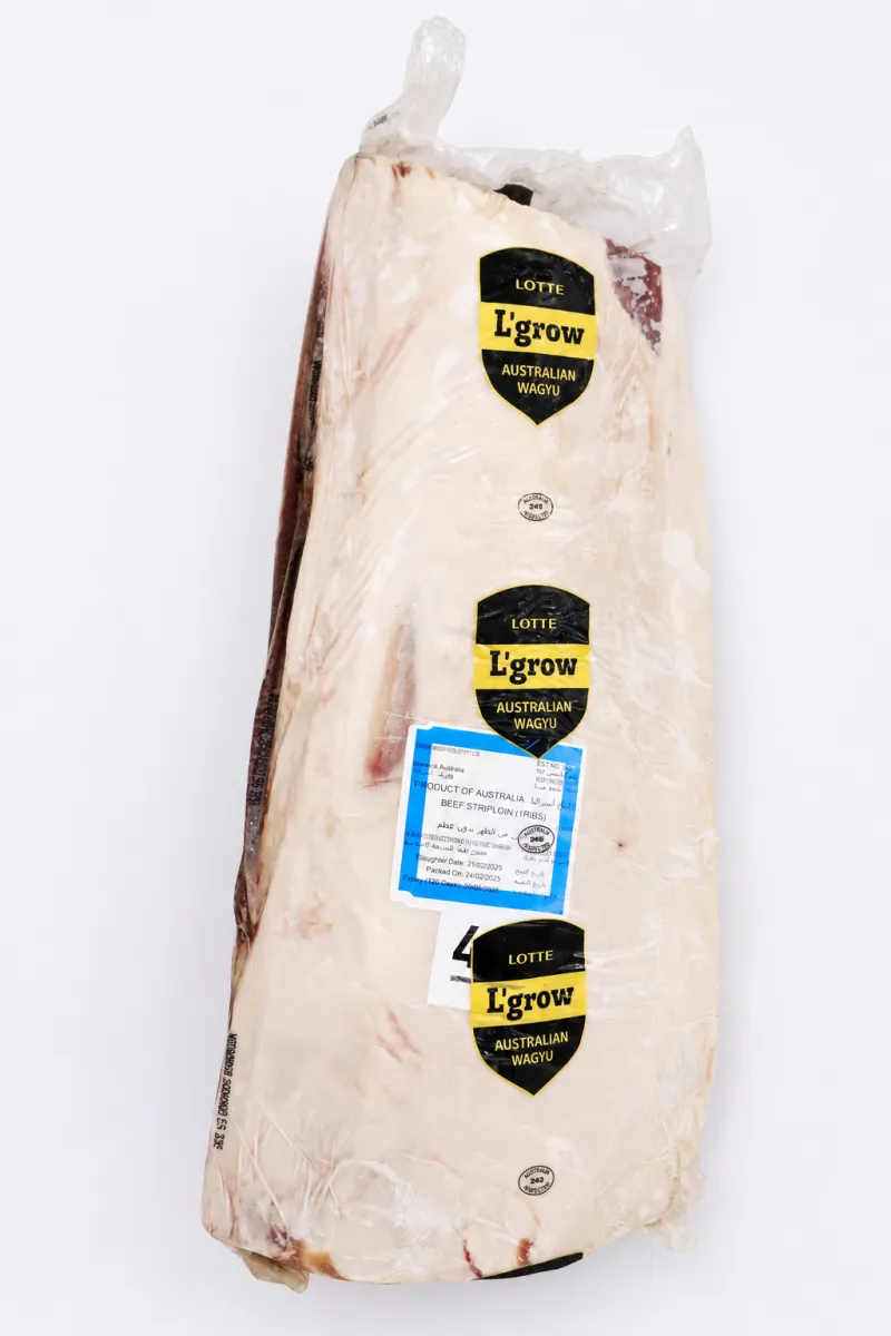 L'Grow Wagyu Striploin MB 4-5 (Whole piece)