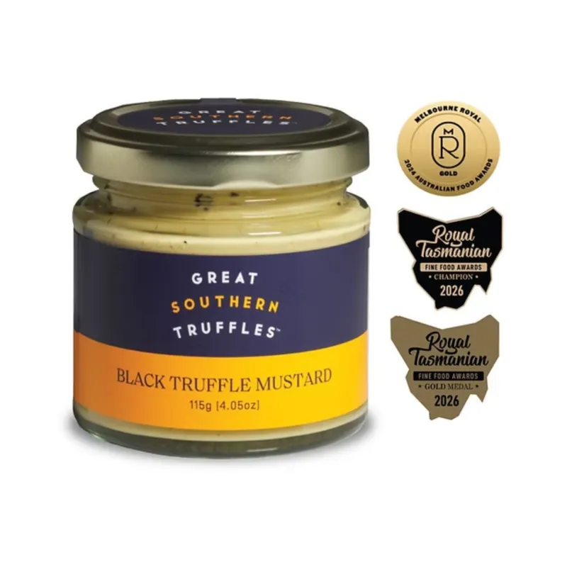Great Southern truffles: Black Truffle Mustard 115g