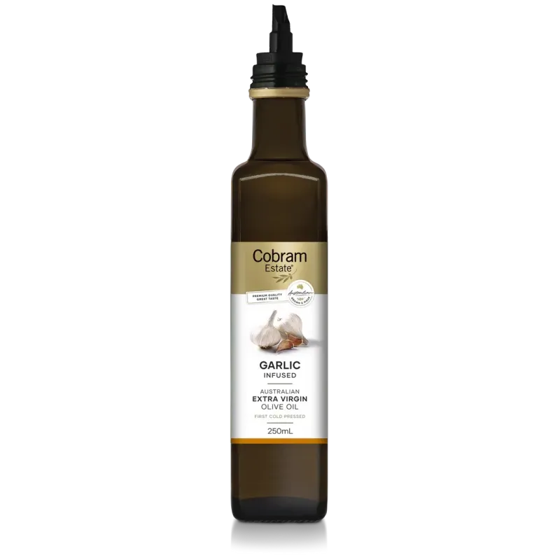 Cobram Estate Olive Oil Garlic Infused 250ml