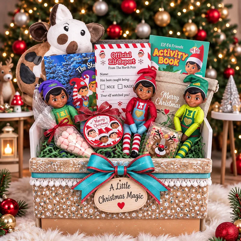 'Santa’s Little Helpers Gift Box'