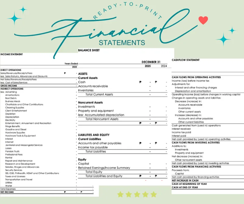 Bookkeeping Template