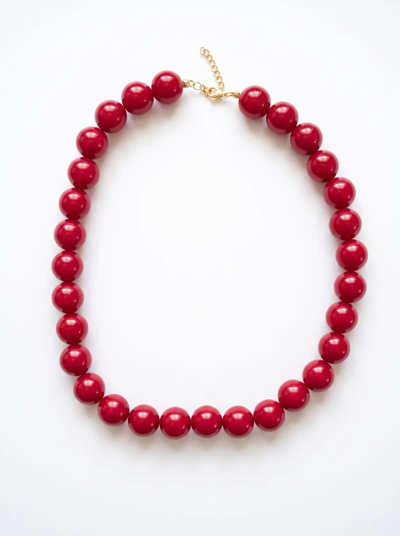 Chicle beads necklace