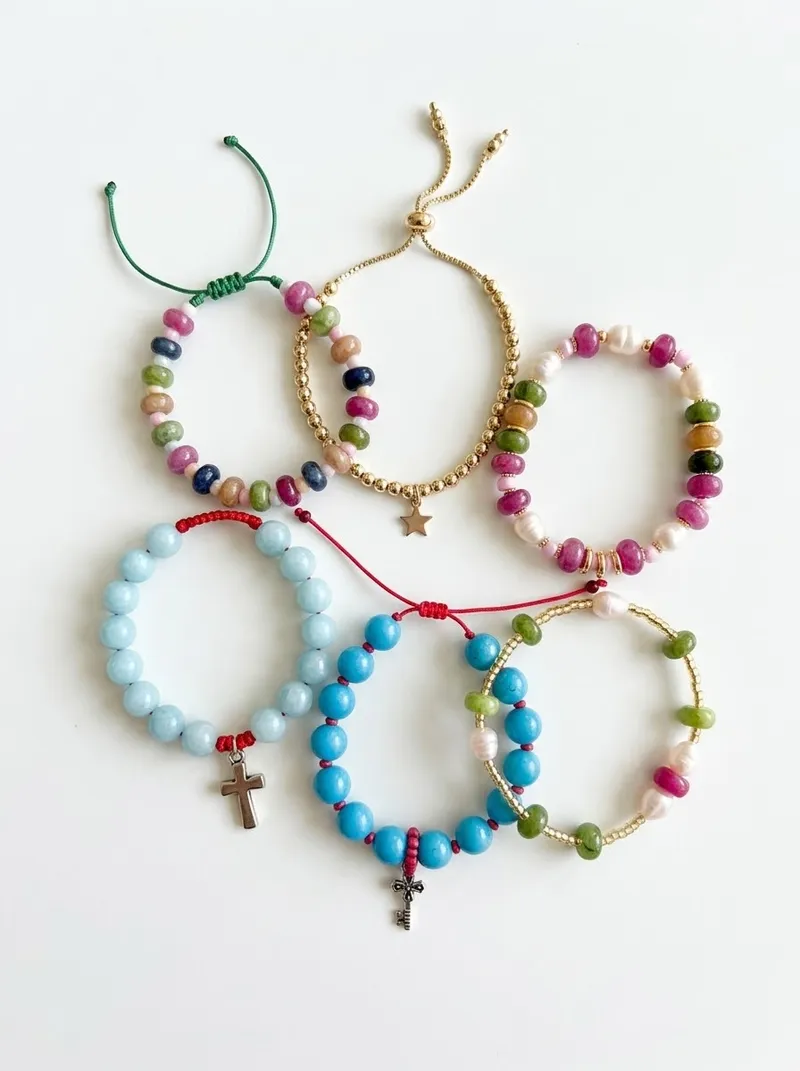 Multicolored Stones Bracelet