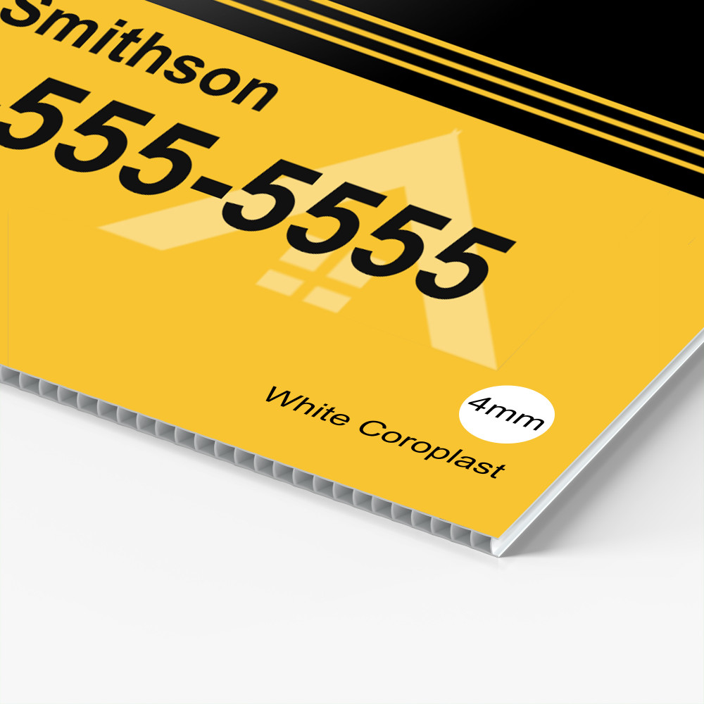 Yard Signs - 4mm Coroplast