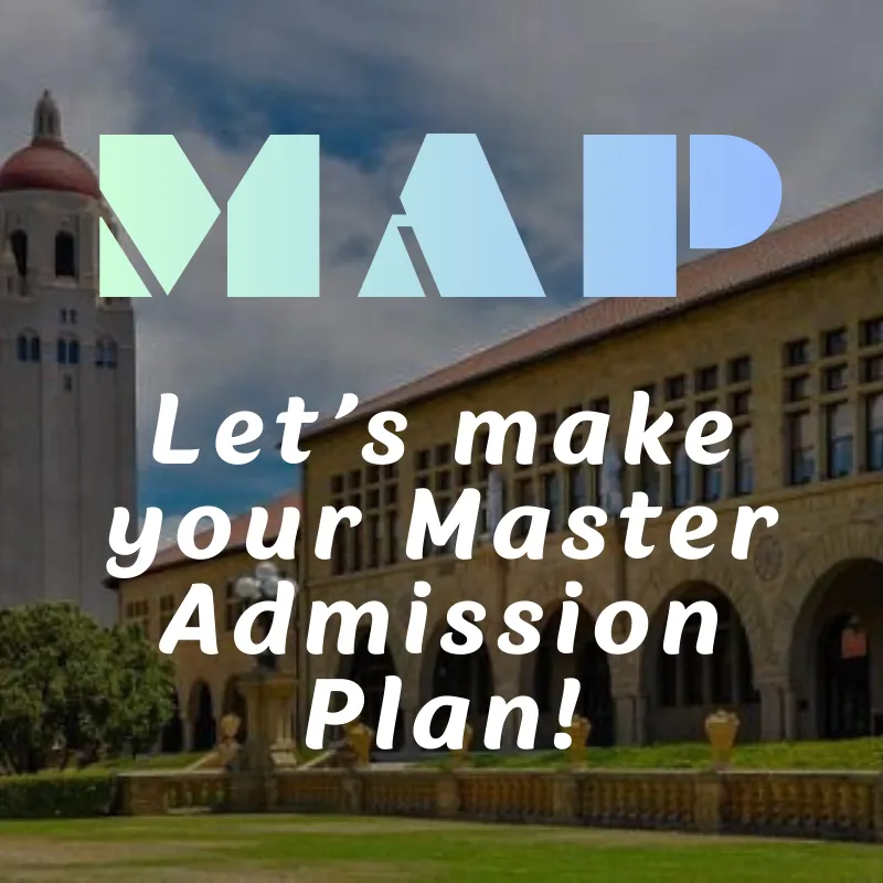 Chart Your MAP:  The Master Admissions Plan