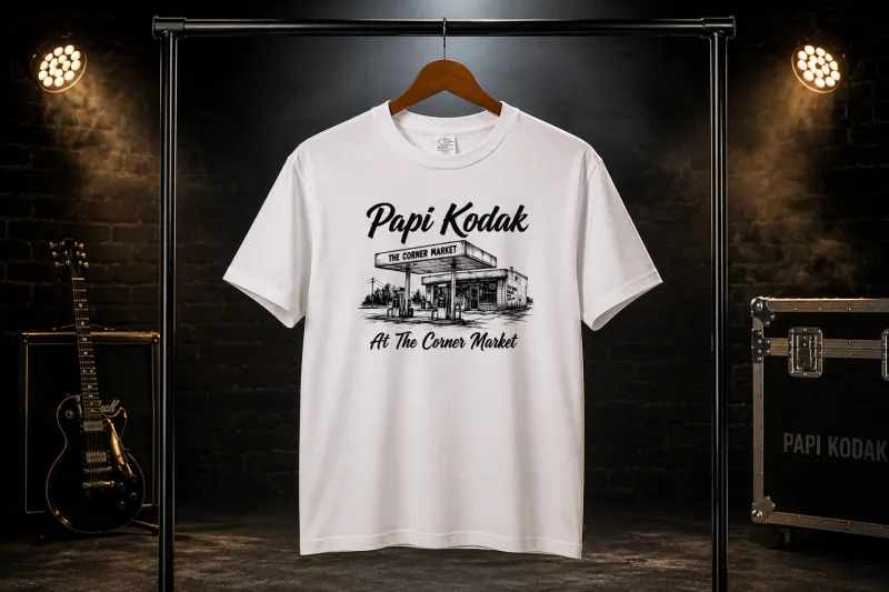 "Papi Kodak At The Corner Market" T-Shirt