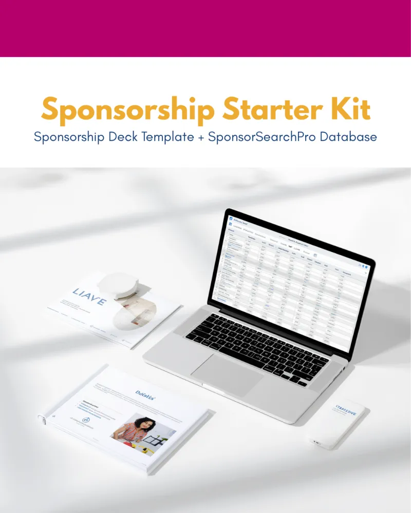 The Sponsorship Starter Toolkit 50% OFF