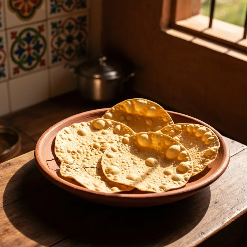 Handmade Urad Papad (200g) (हस्तनिर्मित उड़द पापड़)