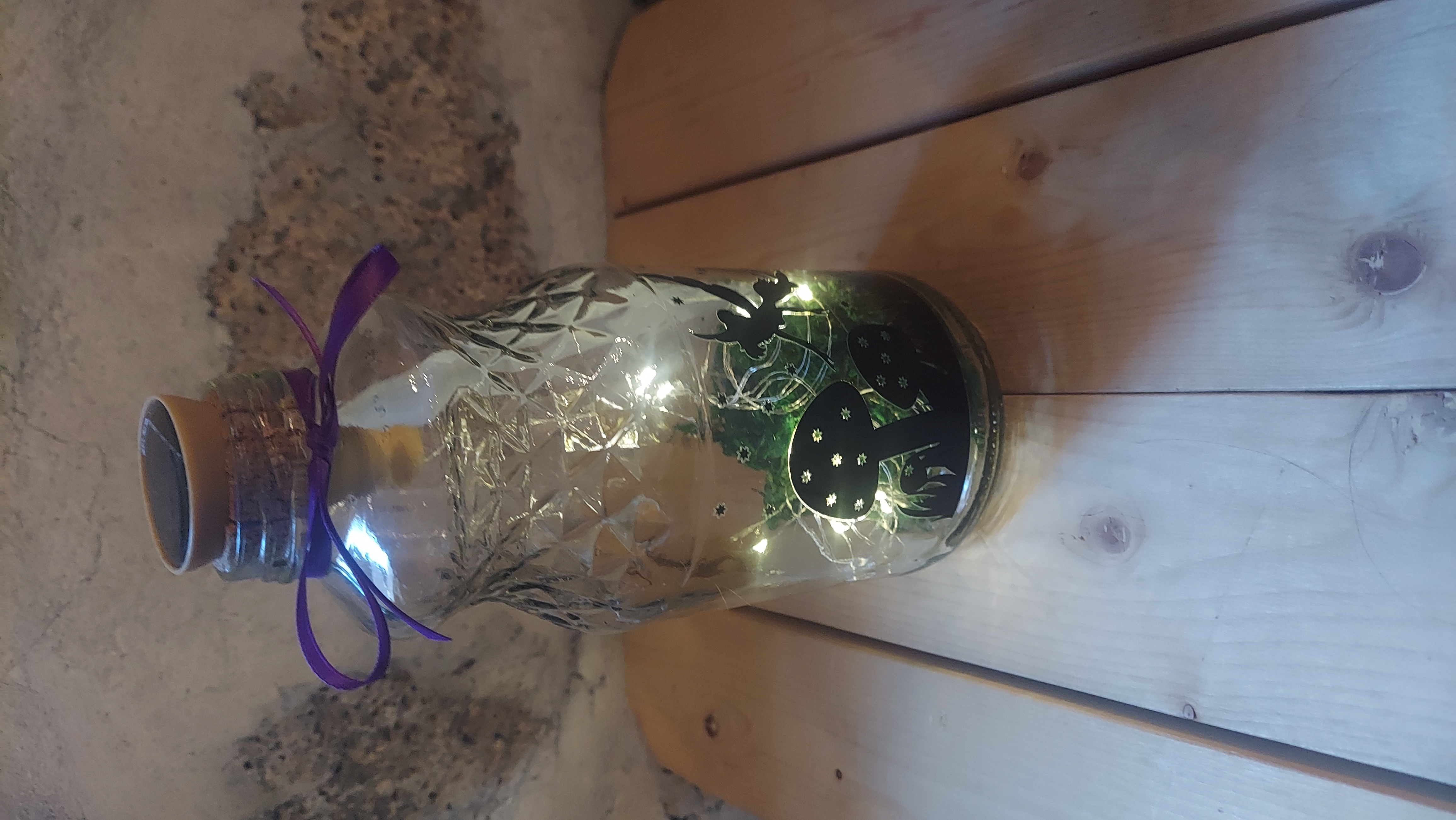 Purple Juice Fairy Jar