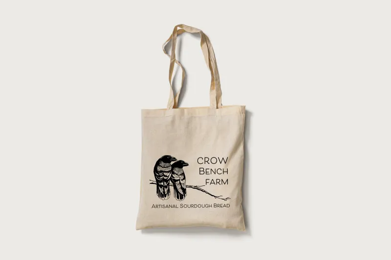 Crow Bench Farm's Tote Bag